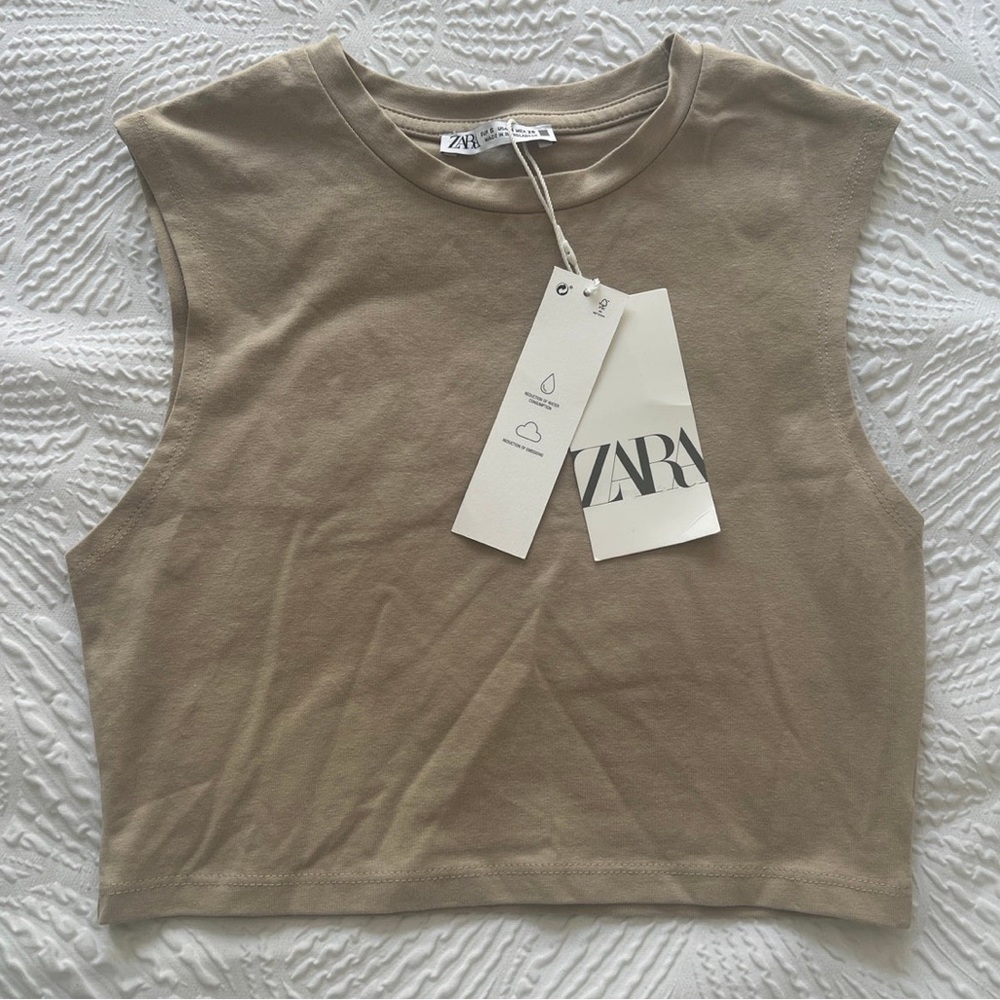 Zara Beige Tank